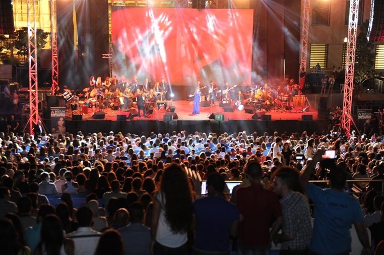 Nancy Ajram at Beirut Holidays
